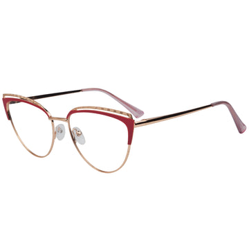 Cat Eye Glasses With Transition Lens With Premium Design