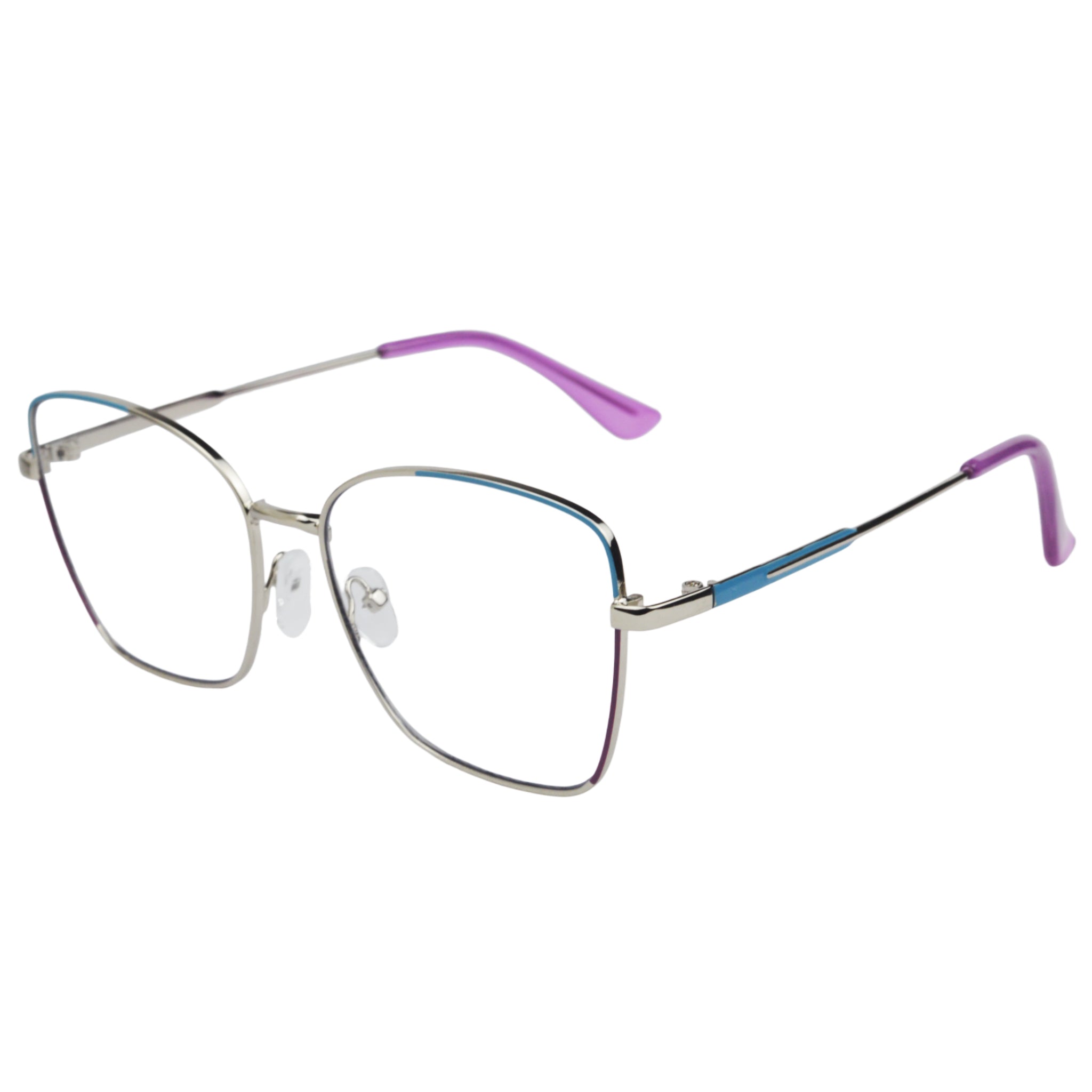 Elegant Design Cat Eye Style Metal Glasses With Photochromic lens