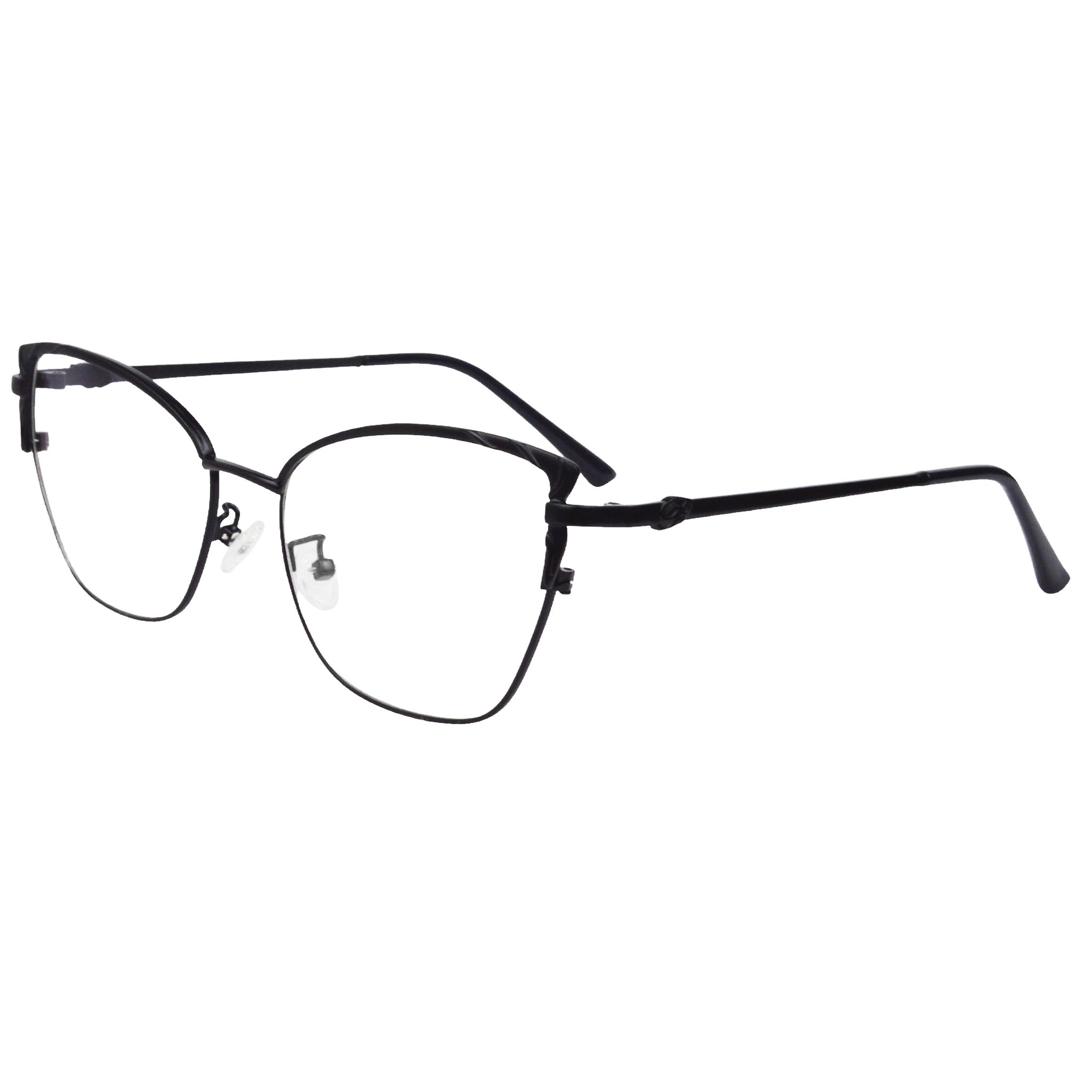 Eye Cat Metal Glasses For Women With Blue-Ray Blocking Lens